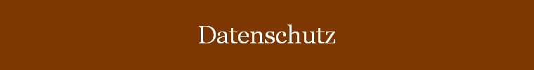 Datenschutz